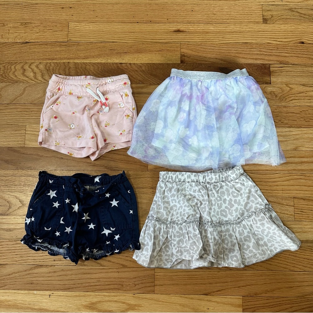 Bundle of Toddler Girls Bottoms Sz 2T